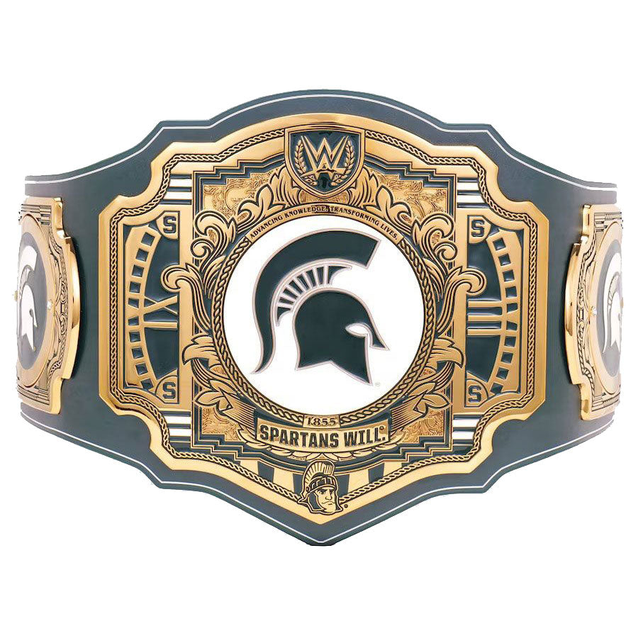 Michigan State Spartans Belt WWE Championship Legacy Title