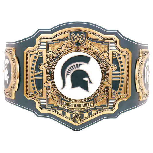 Michigan State Spartans Belt WWE Championship Legacy Title