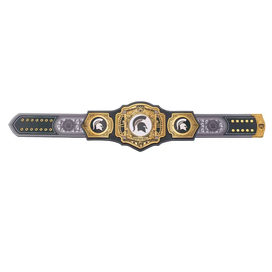 Michigan State Spartans Belt WWE Championship Legacy Title