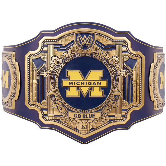 Michigan Wolverines Championship Belt WWE Legacy Title