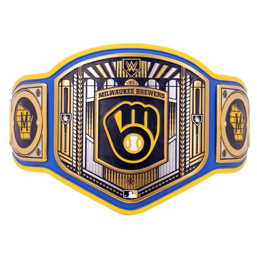 Milwaukee Brewers WWE Legacy Title Belt