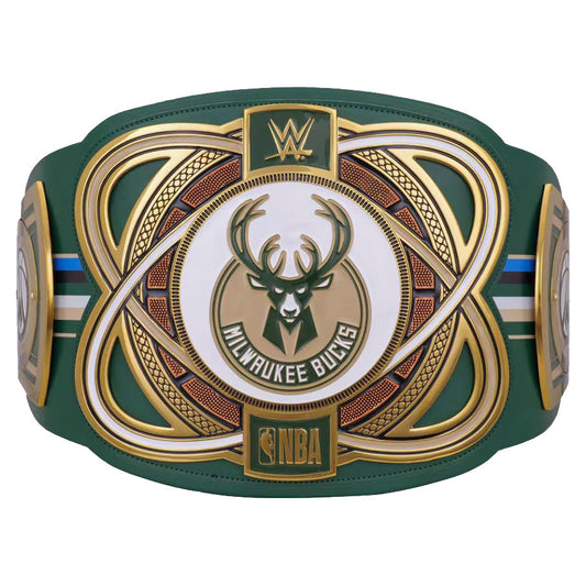 Milwaukee Bucks WWE Belt Championship Legacy Title Belt