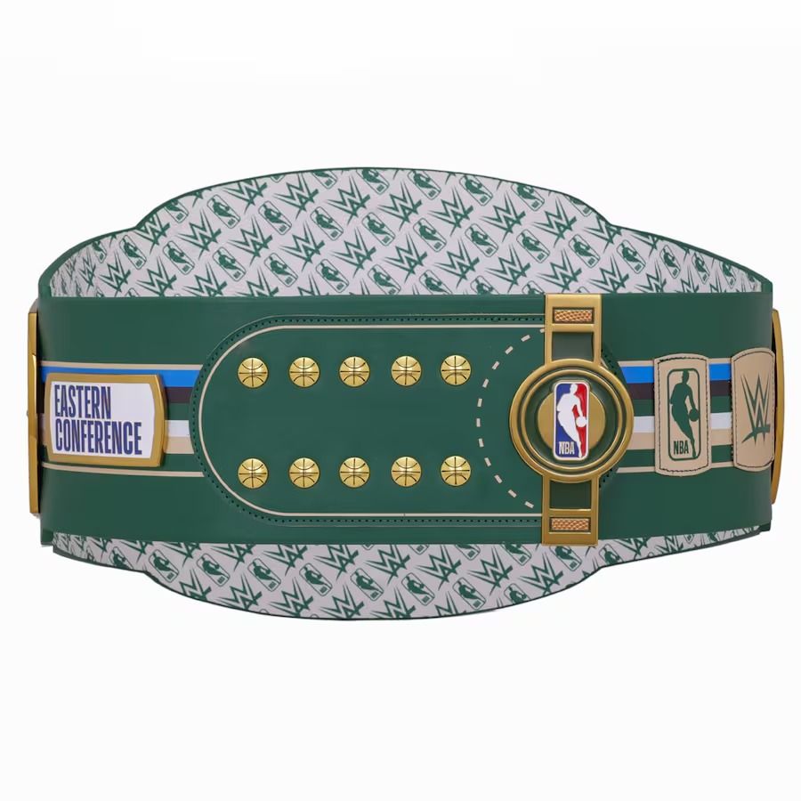 Milwaukee Bucks WWE Belt Championship Legacy Title Belt