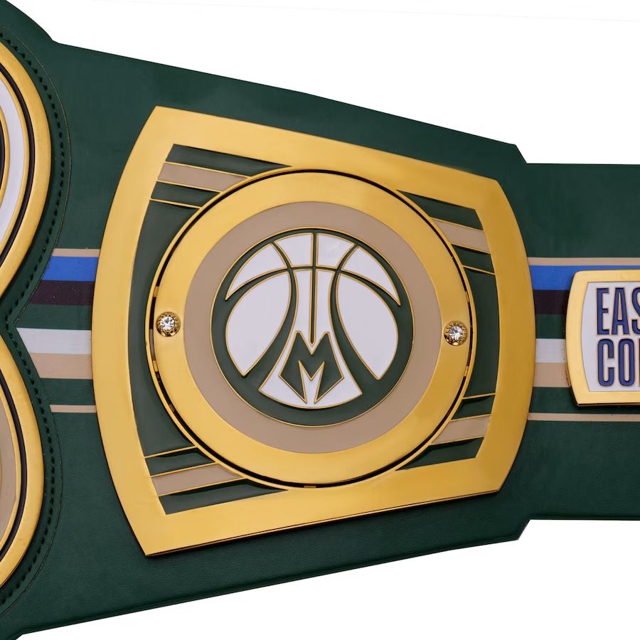 Milwaukee Bucks WWE Belt Championship Legacy Title Belt