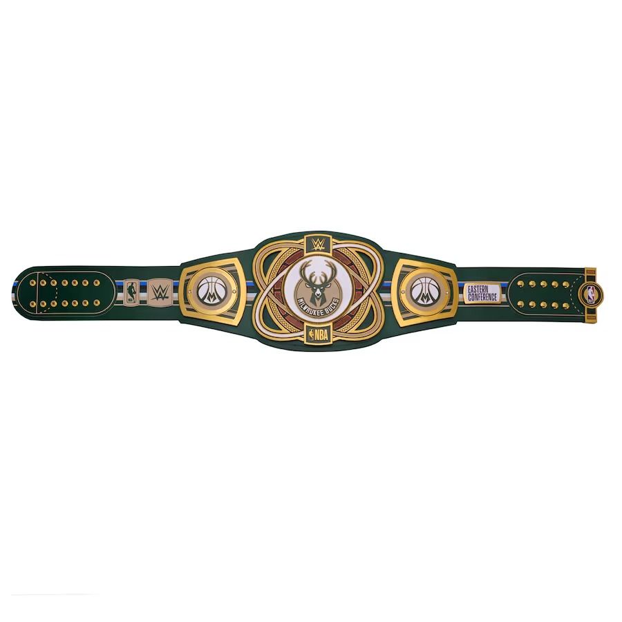 Milwaukee Bucks WWE Belt Championship Legacy Title Belt