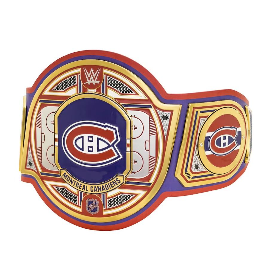 Montreal Canadiens Belt WWE Championship Legacy Title