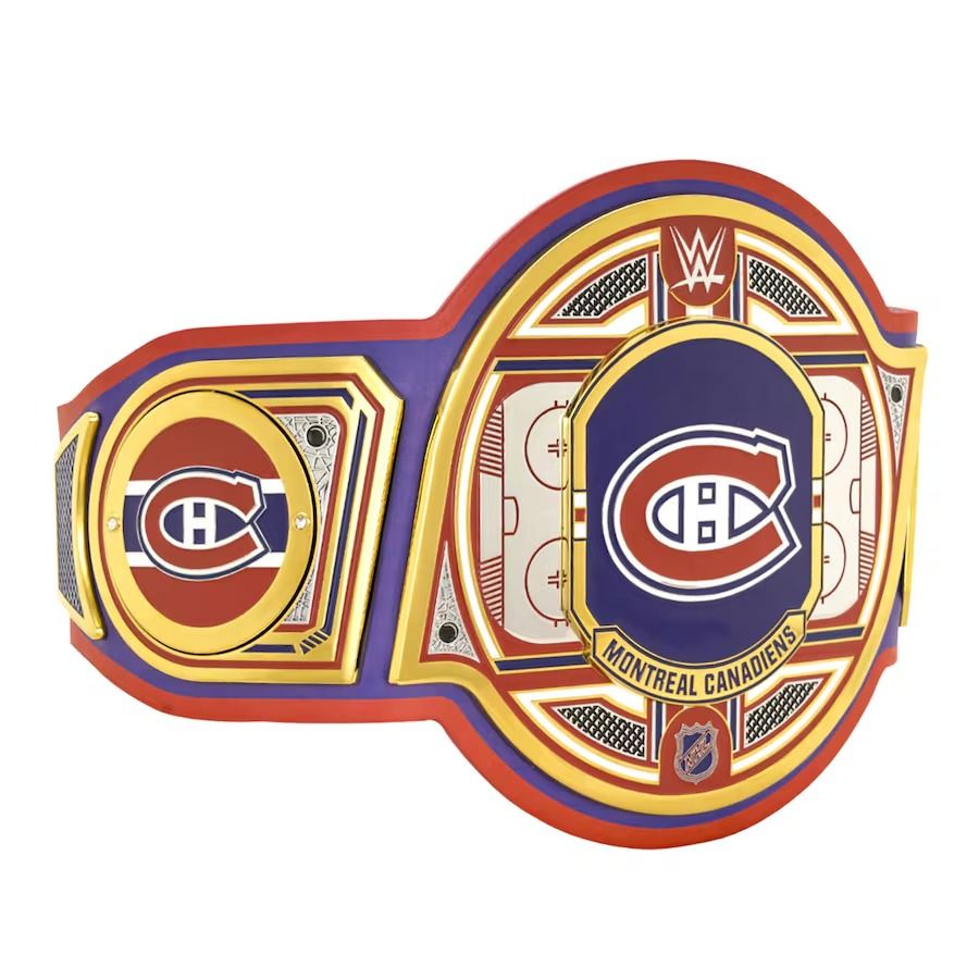 Montreal Canadiens Belt WWE Championship Legacy Title