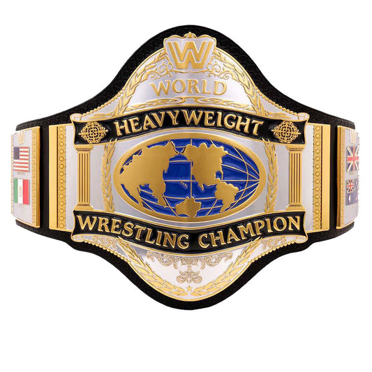 WWE 1986 Retro Championship Replica Title Belt – Classic Edition