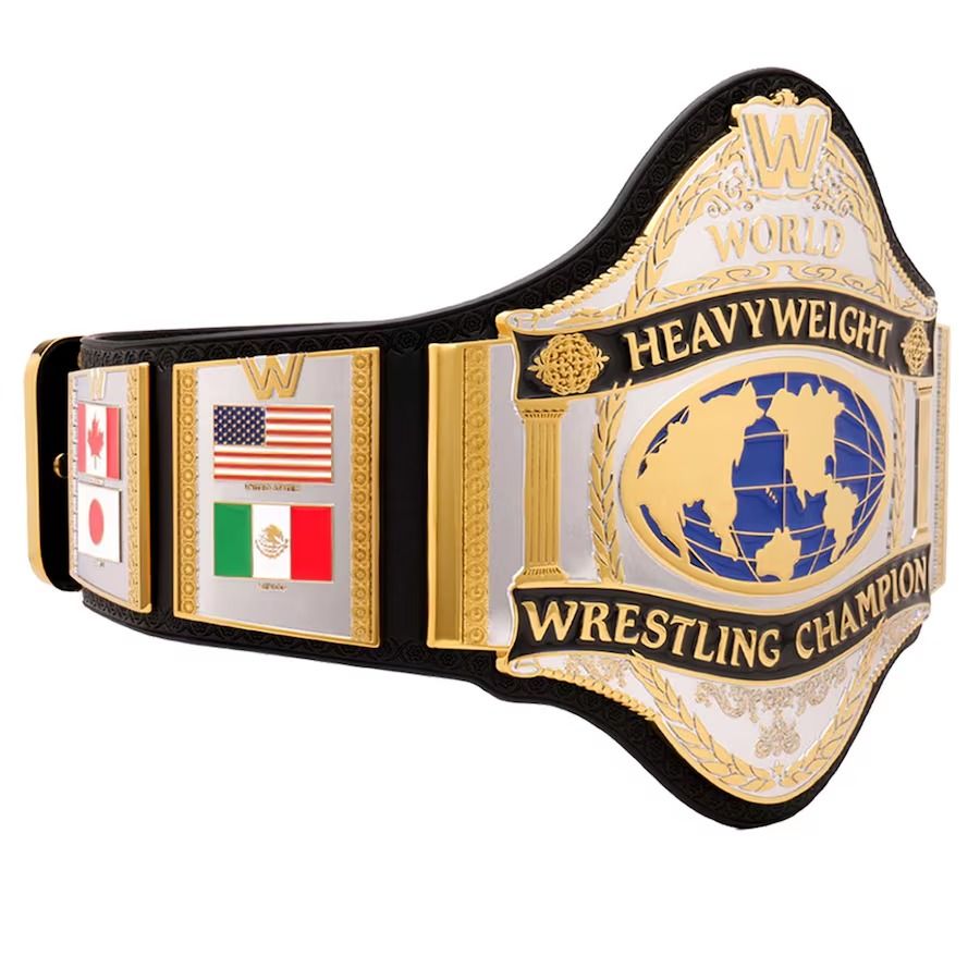WWE 1986 Retro Championship Replica Title Belt – Classic Edition
