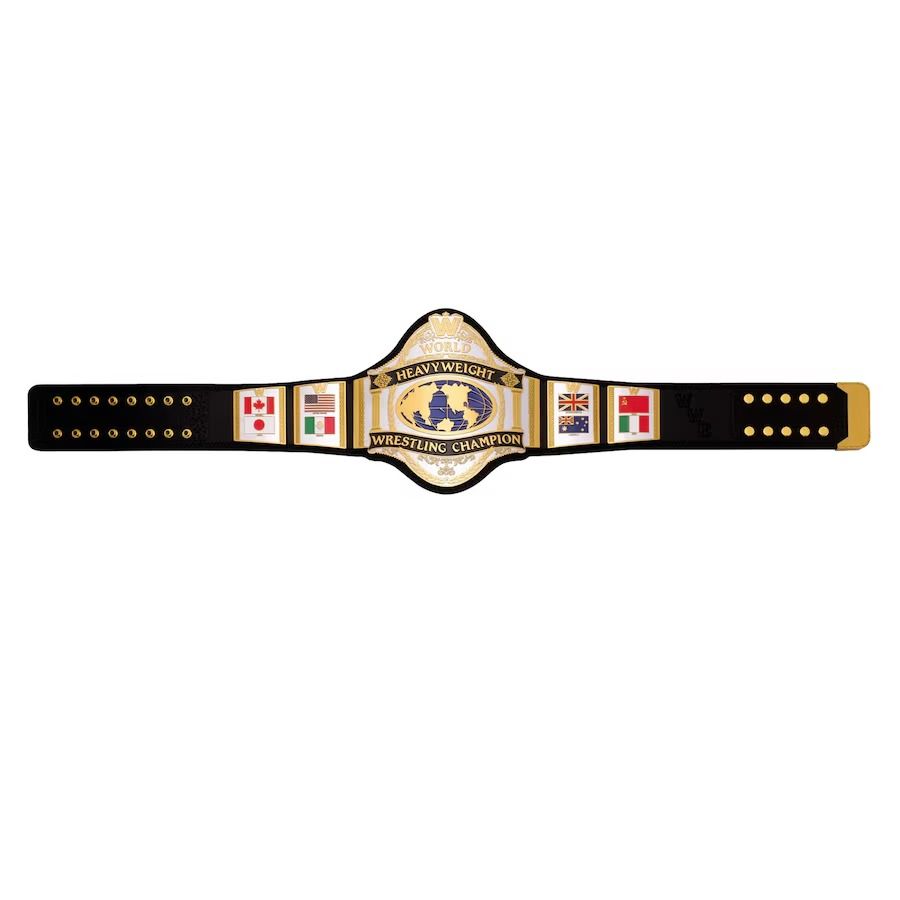 WWE 1986 Retro Championship Replica Title Belt – Classic Edition