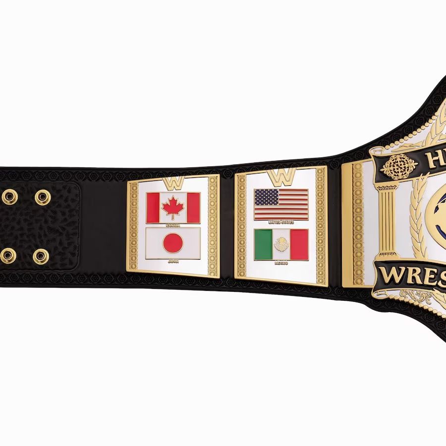 WWE 1986 Retro Championship Replica Title Belt – Classic Edition