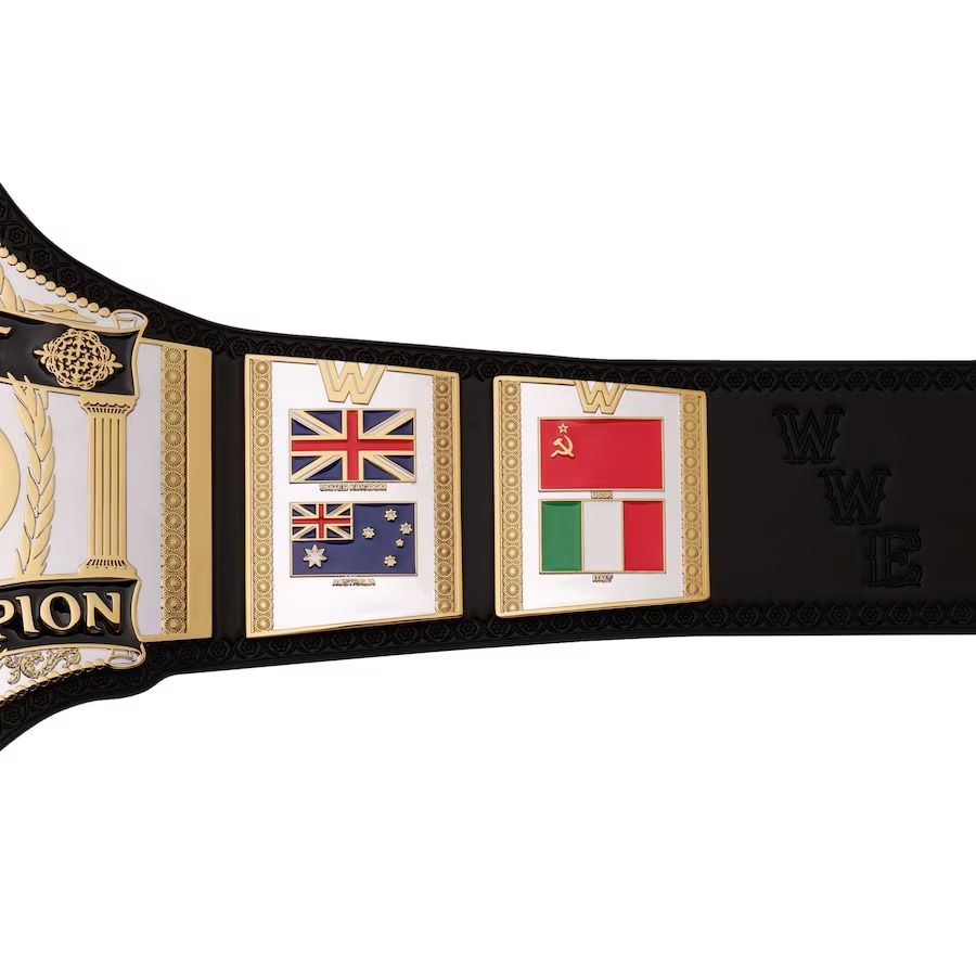 WWE 1986 Retro Championship Replica Title Belt – Classic Edition