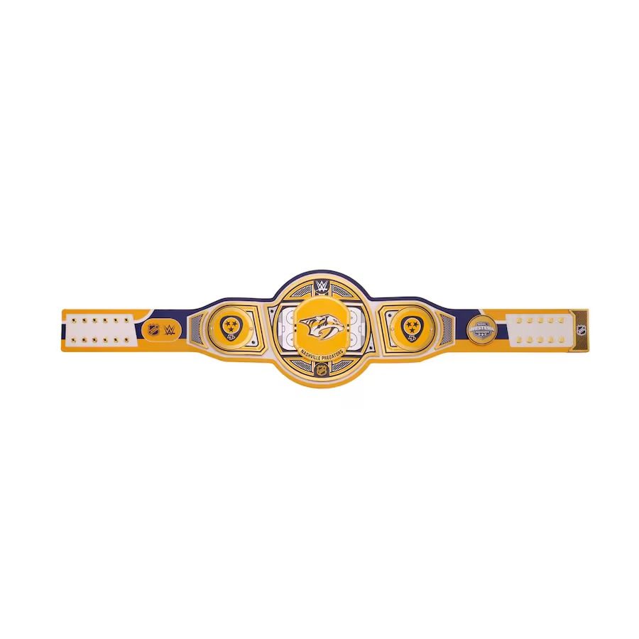 Nashville Predators Belt WWE Championship Legacy Title