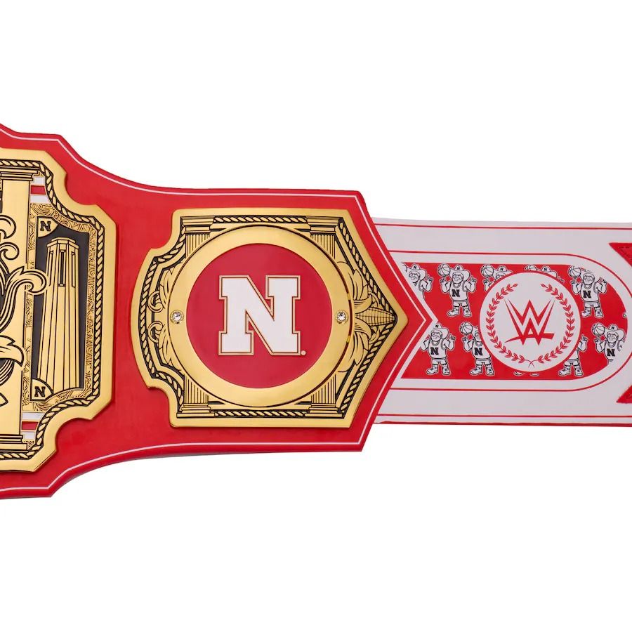 Nebraska Huskers Belt WWE Championship Legacy Title