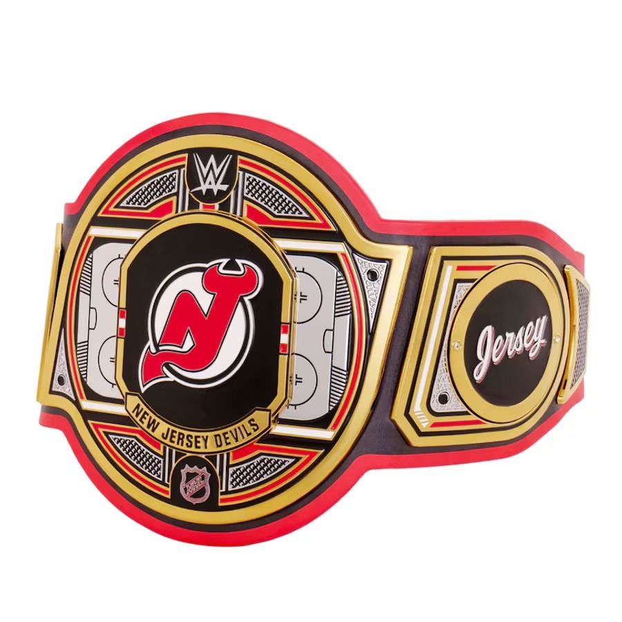 New Jersey Devils Belt WWE Championship Legacy Title