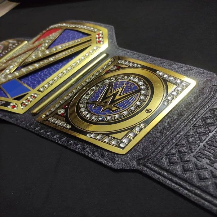 New Adult Size WWE Raw vs SmackDown Championship Replica Title Belt – 4mm Brass Plates