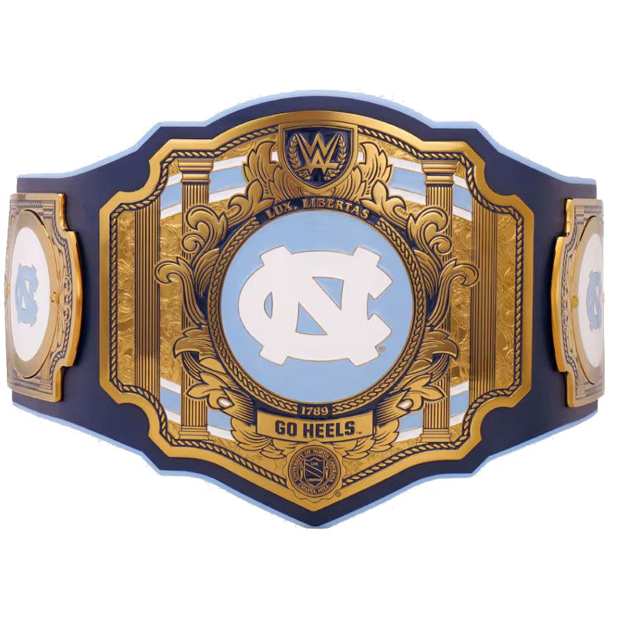 North Carolina Tar Heels Belt WWE Champioinship Legacy Title Belt