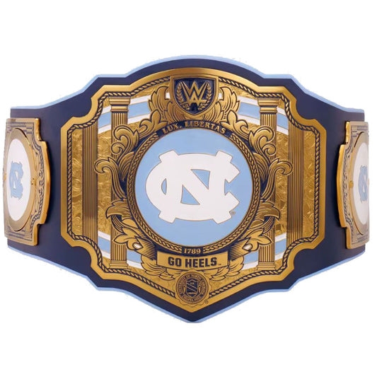 North Carolina Tar Heels Belt WWE Champioinship Legacy Title Belt