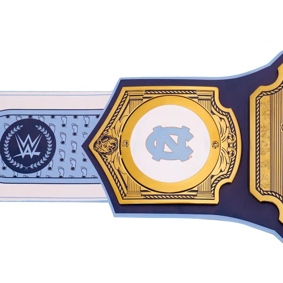 North Carolina Tar Heels Belt WWE Champioinship Legacy Title Belt