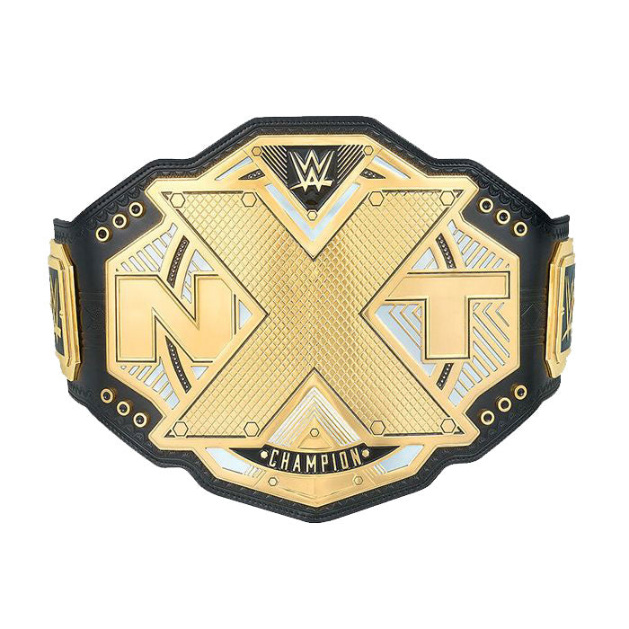 WWE NXT Championship Replica Title Belt – Brass Metal Plates