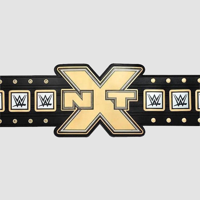 NXT New Logo Championship Belt – 2mm & 4mm Thickness Plates Available