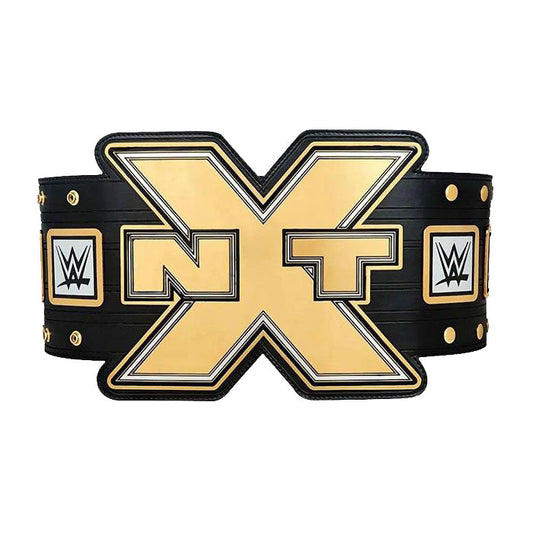 NXT New Logo Championship Belt – 2mm & 4mm Thickness Plates Available