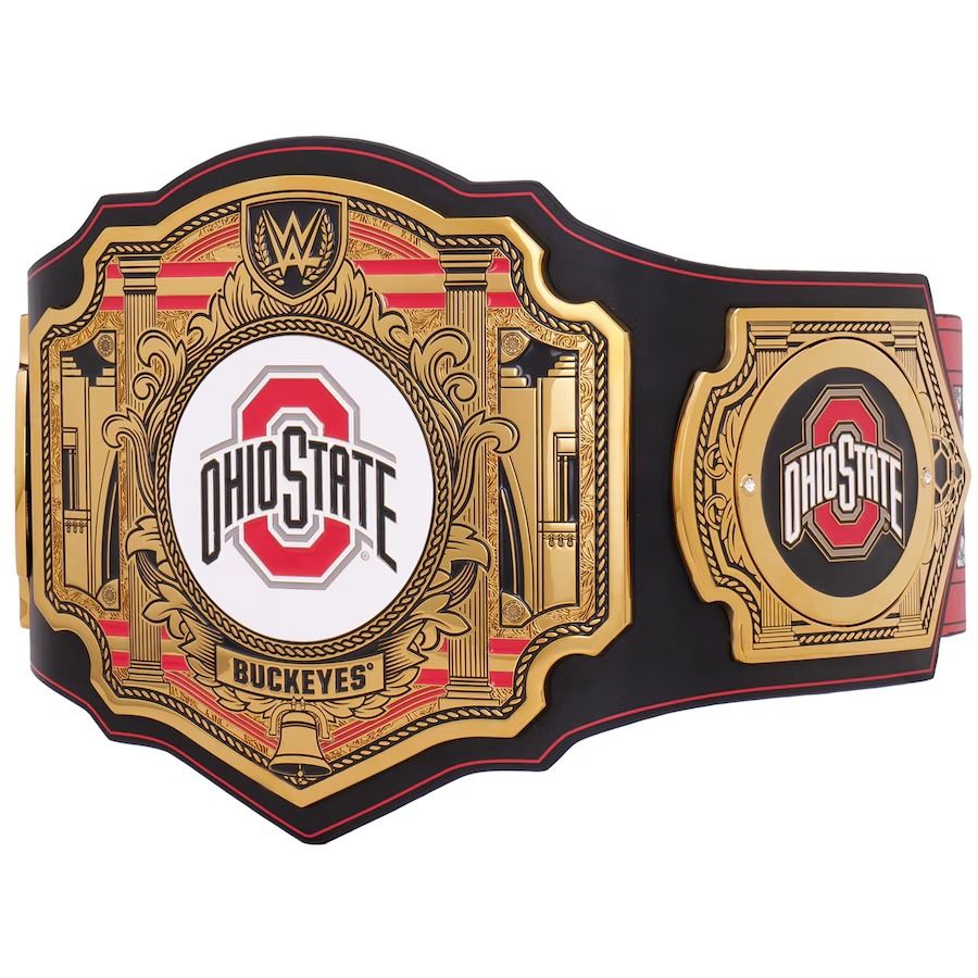 Ohio State Buckeyes Belt WWE Champonship Legacy Title