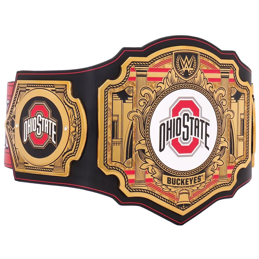 Ohio State Buckeyes Belt WWE Champonship Legacy Title