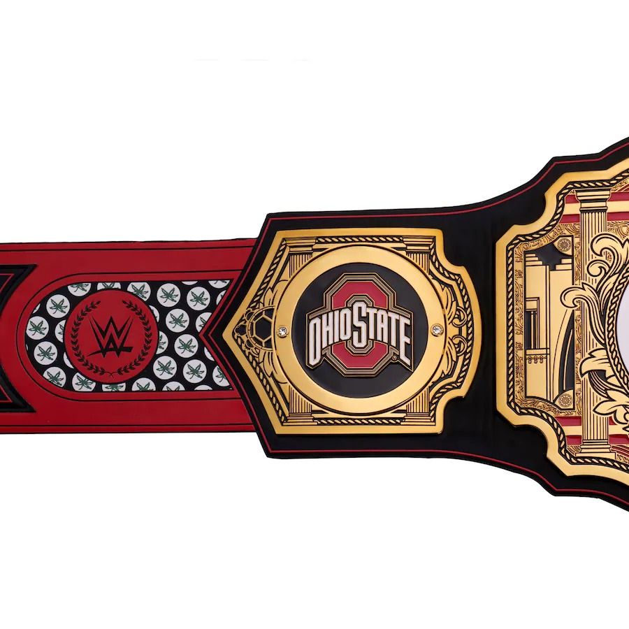 Ohio State Buckeyes Belt WWE Champonship Legacy Title