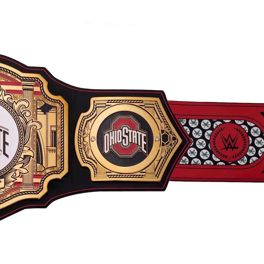 Ohio State Buckeyes Belt WWE Champonship Legacy Title