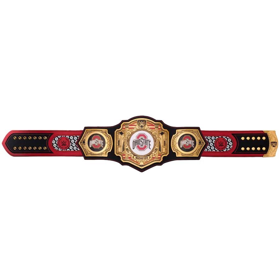 Ohio State Buckeyes Belt WWE Champonship Legacy Title