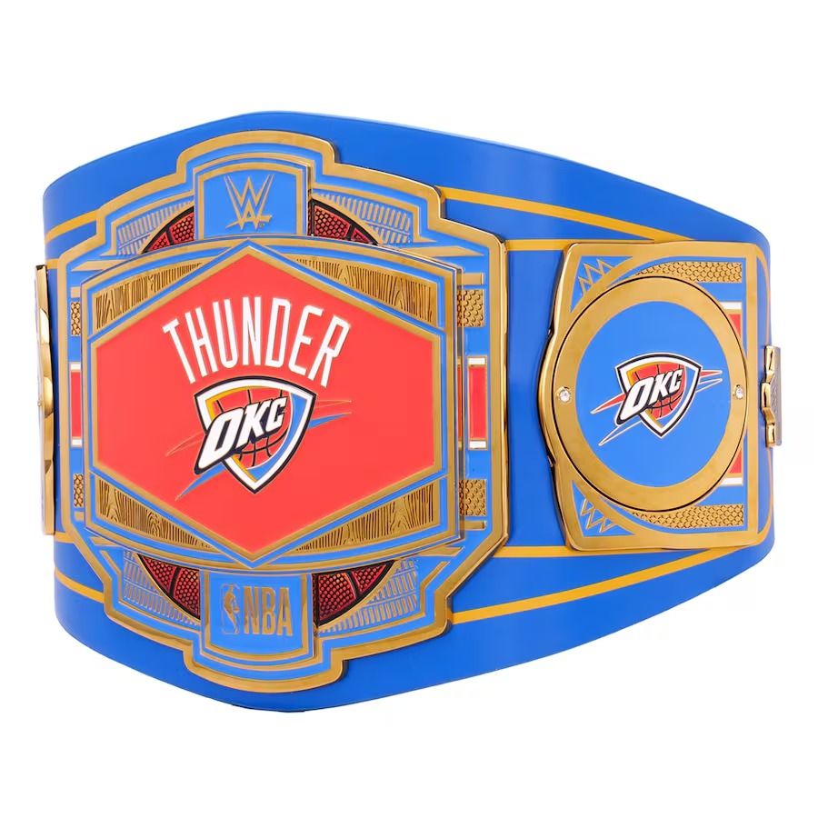 Oklahoma City Thunder Belt NBA Championship Legacy Title