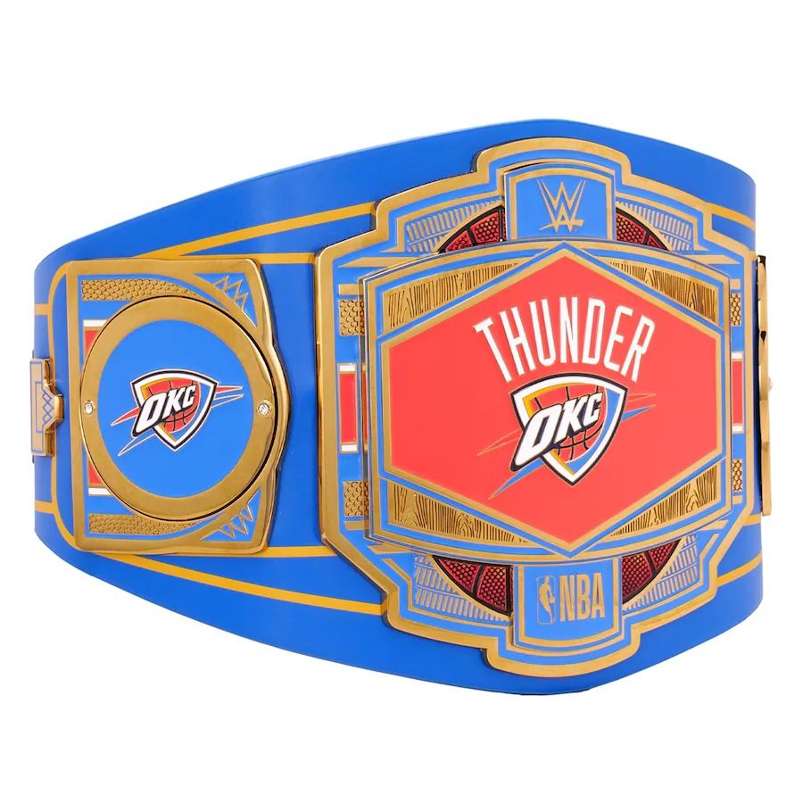 Oklahoma City Thunder Belt NBA Championship Legacy Title