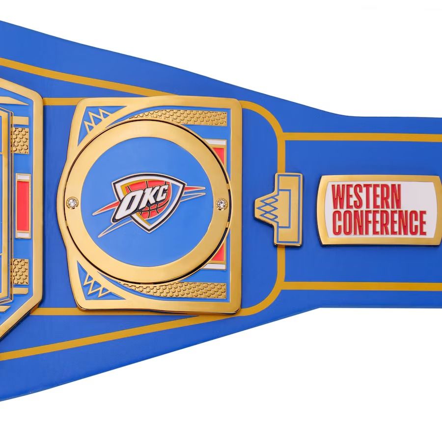 Oklahoma City Thunder Belt NBA Championship Legacy Title