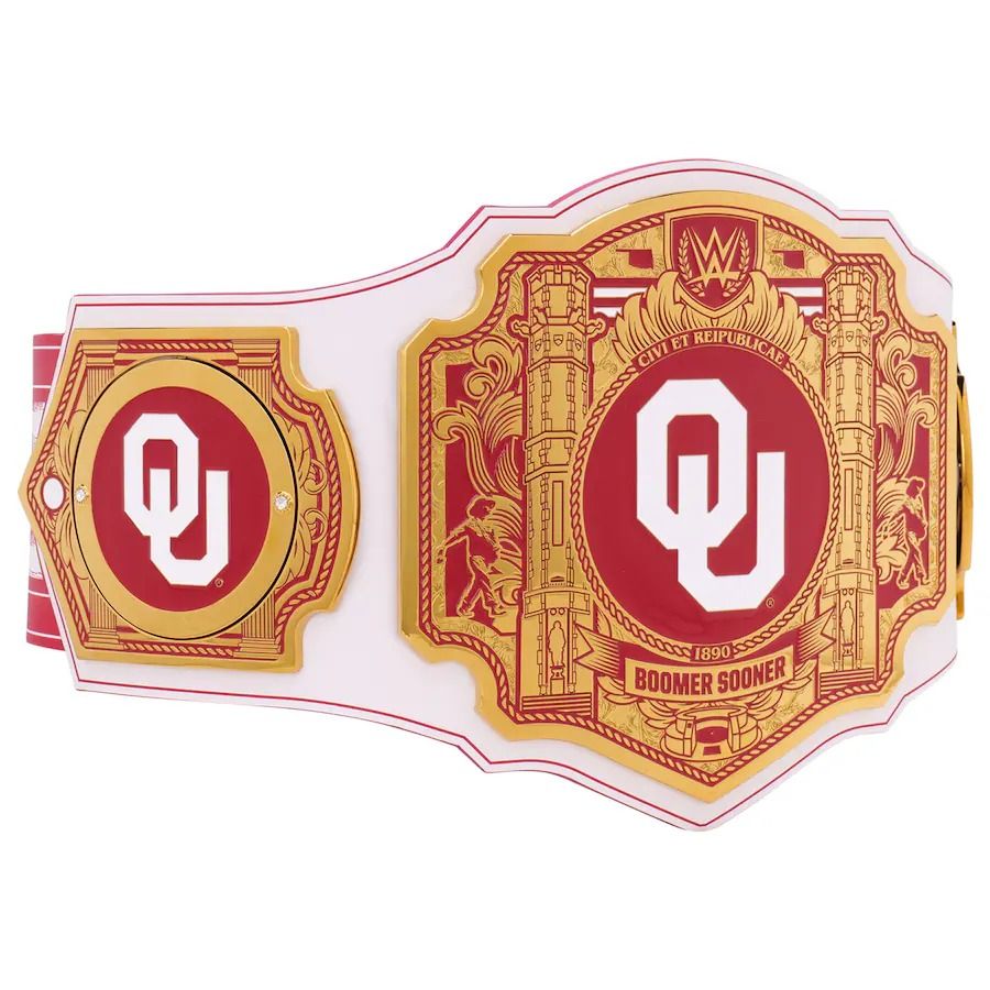 Oklahoma Sooners Belt WWE Championship Legacy Title