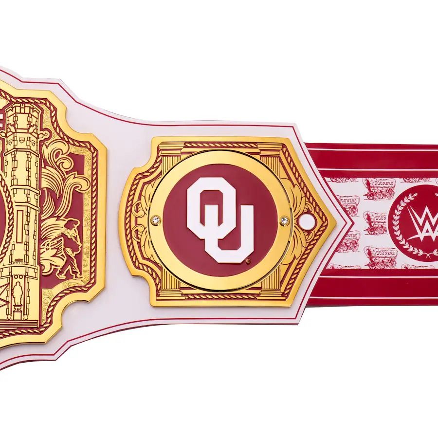 Oklahoma Sooners Belt WWE Championship Legacy Title