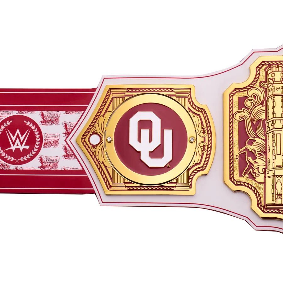 Oklahoma Sooners Belt WWE Championship Legacy Title