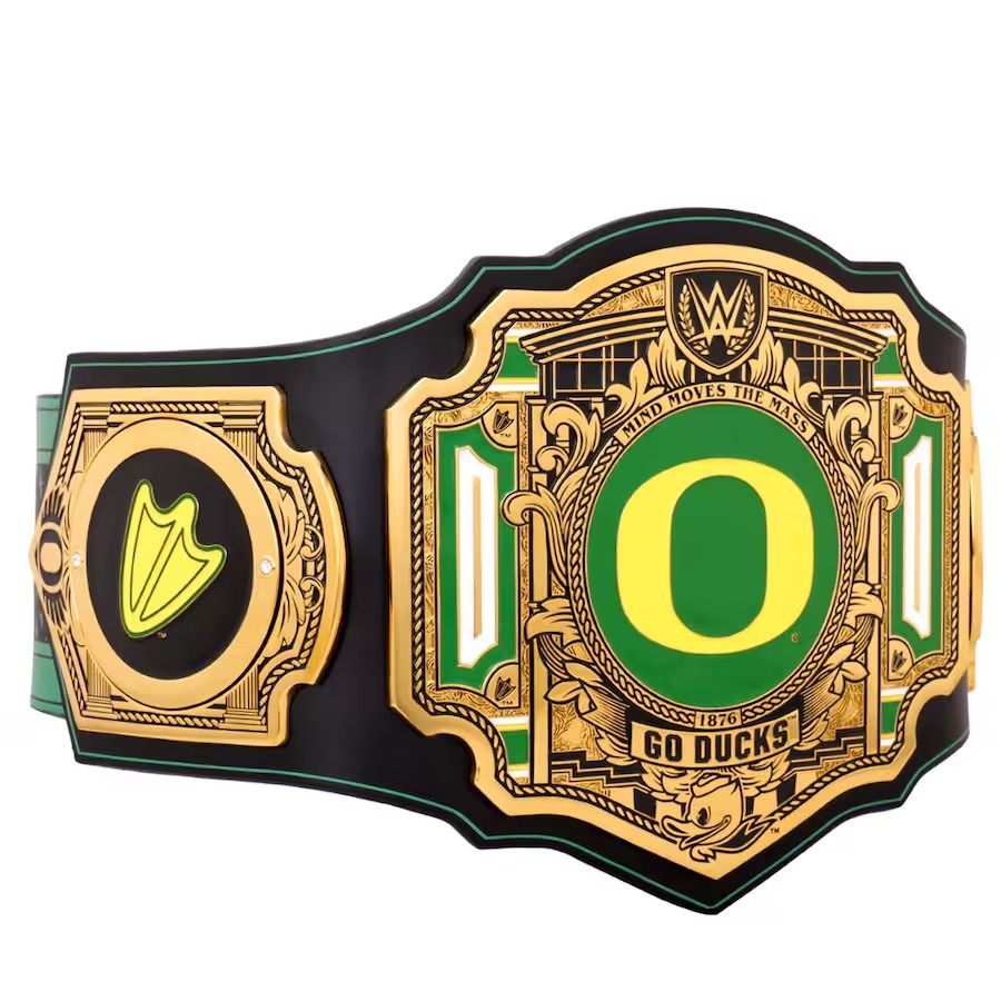 Oregon Ducks Belt WWE Championship Legacy Title
