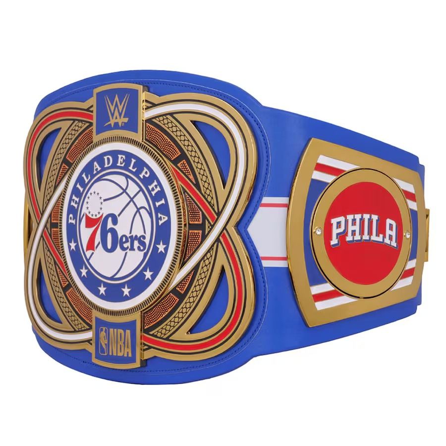 Philadelphia 76ers Belt NBA Championship Legacy Title