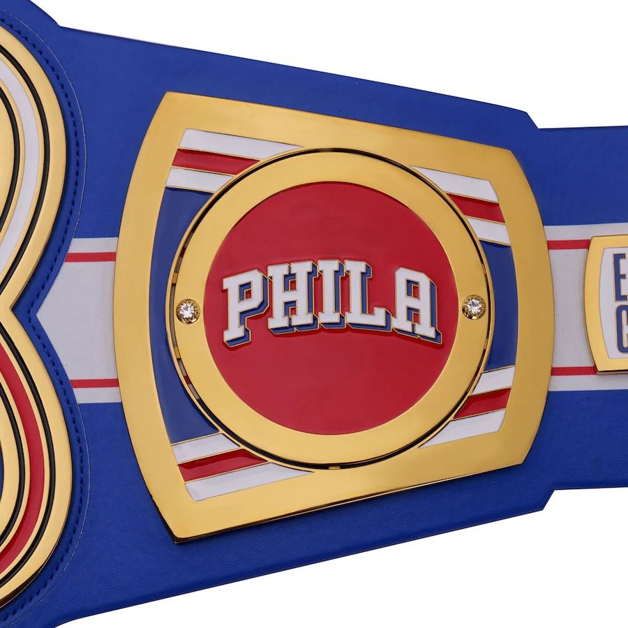 Philadelphia 76ers Belt NBA Championship Legacy Title