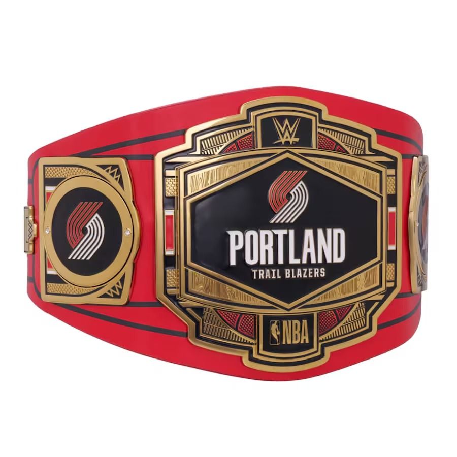 Portland Trail Blazers Belt NBA Championship Legacy Title