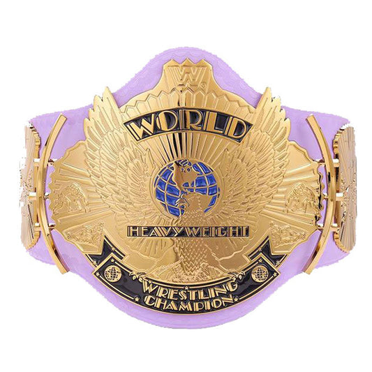 Purple Big Eagle Championship Belt – WWE Winged Replica Title