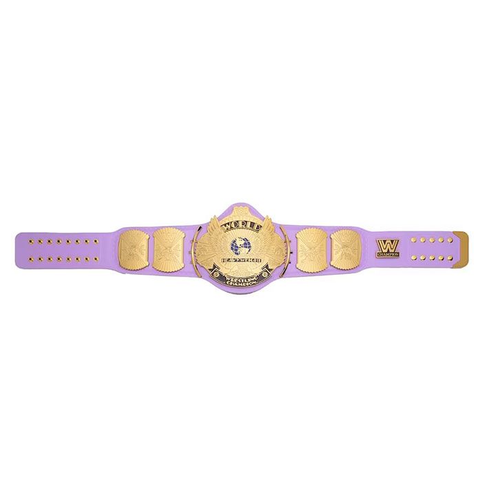 Purple Big Eagle Championship Belt – WWE Winged Replica Title