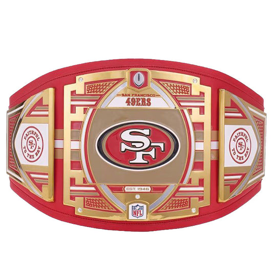San Francisco 49ers Championship Belt – WWE Legacy Replica Title