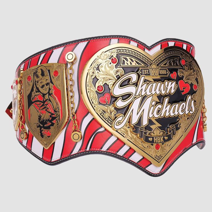 WWE Shawn Michaels Championship Replica Title Belt