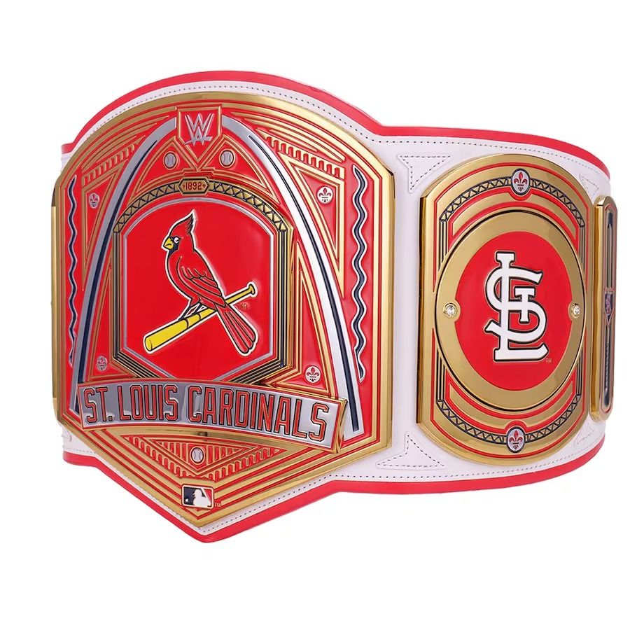 St. Louis Cardinals WWE Legacy Title Belt