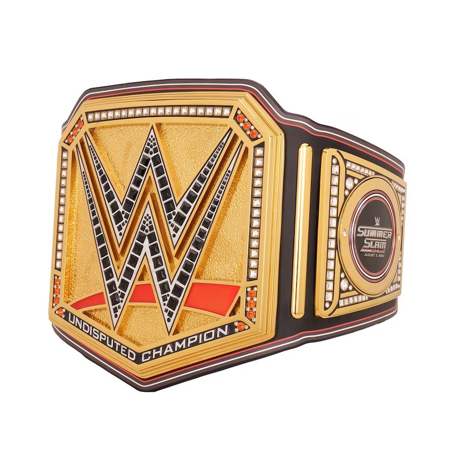 WWE SummerSlam 2024 Undisputed Championship Limited Edition Replica Title Belt