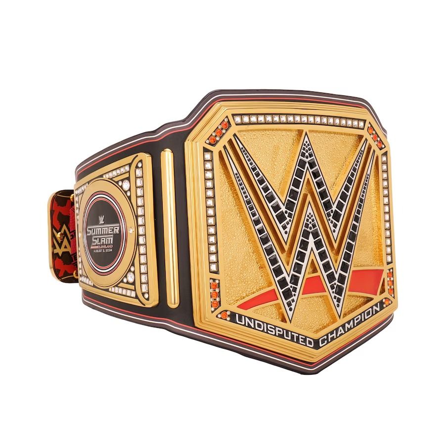 WWE SummerSlam 2024 Undisputed Championship Limited Edition Replica Title Belt