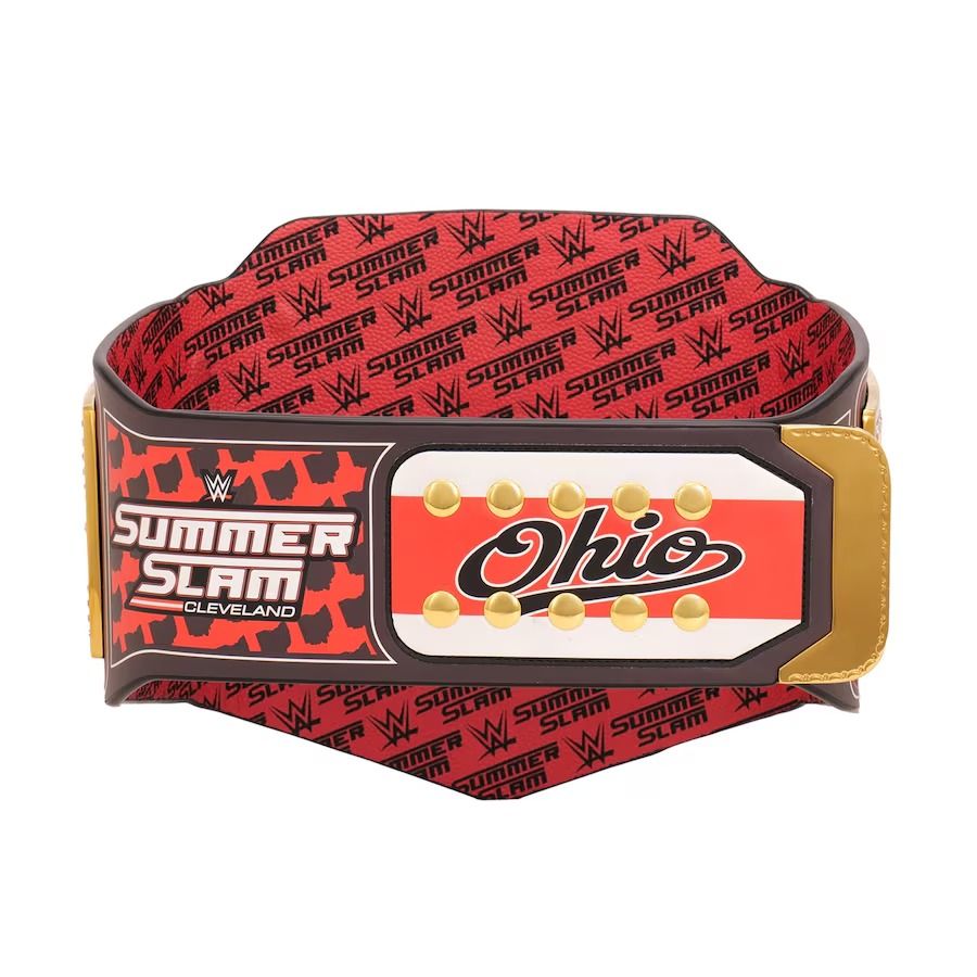 WWE SummerSlam 2024 Undisputed Championship Limited Edition Replica Title Belt