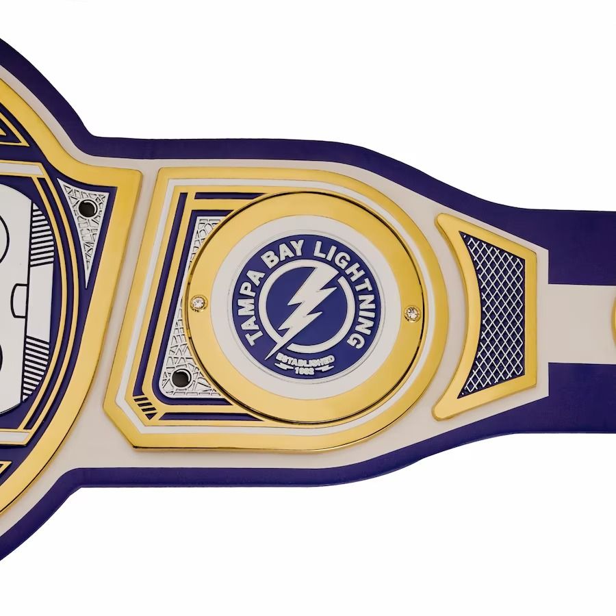 Tampa Bay Lightning Championship Belt NHL Legacy Title